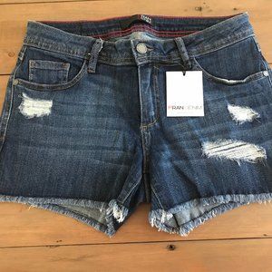 Fran Denim Cut Off Shorts
